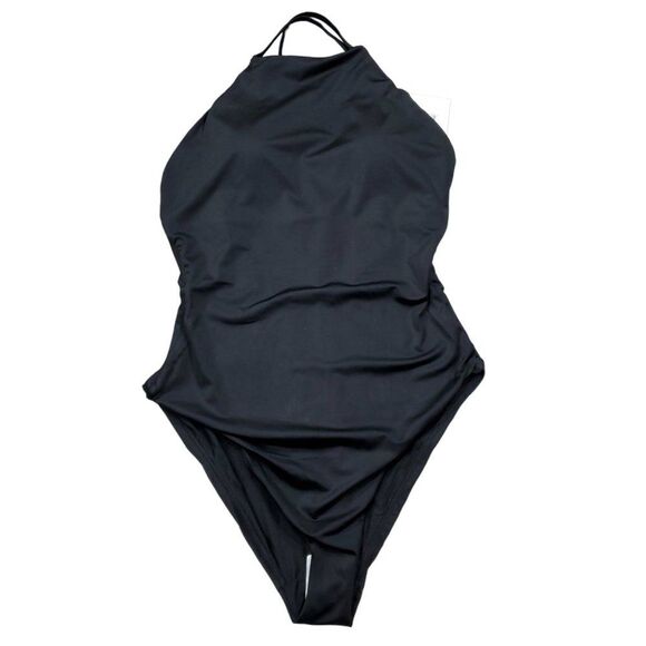 Andie Swim The Asbury One Piece Swimsuit Black Size Medium - Picture 2 of 9
